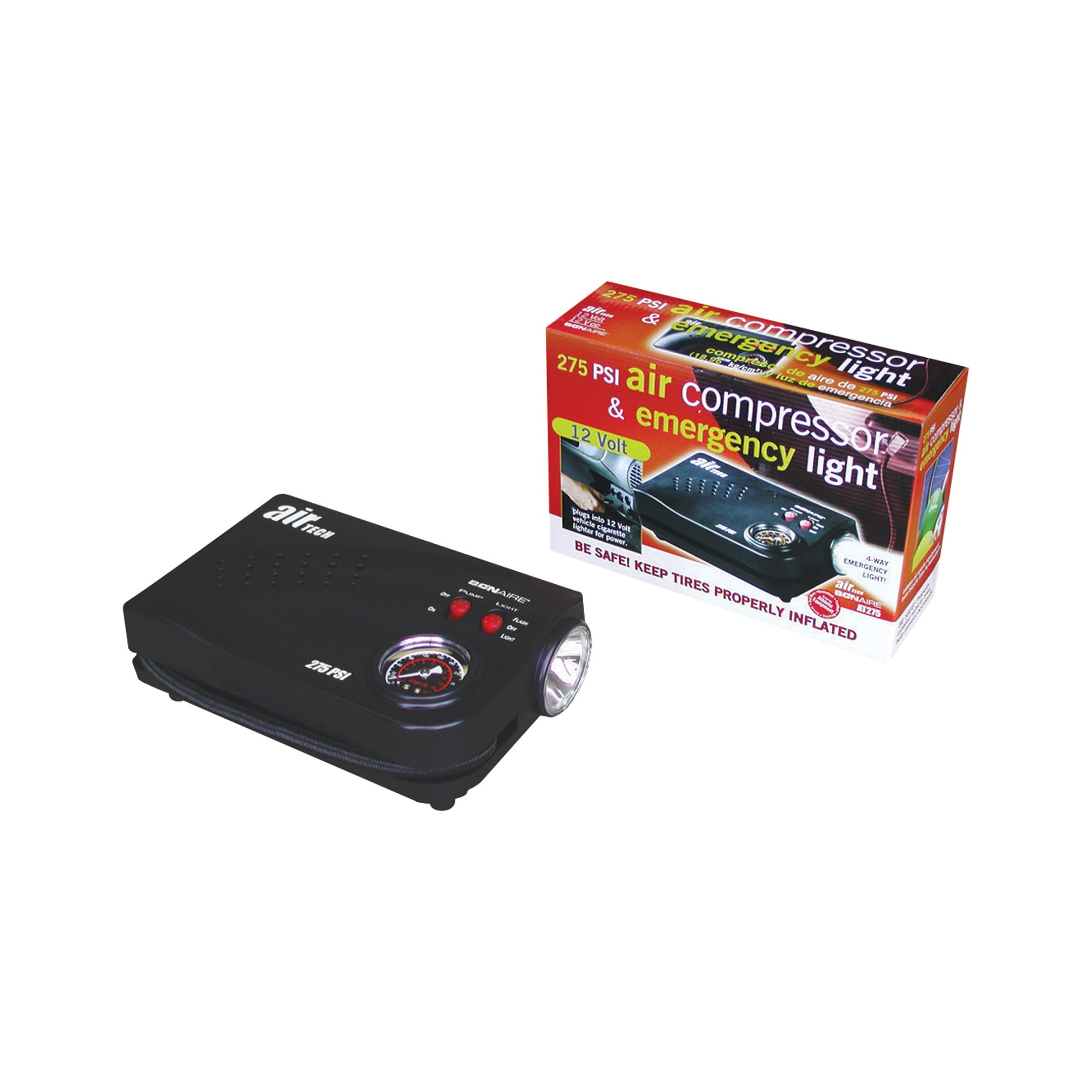Bon Aire Portable Air Compressor — 12 Volt, 275 PSI Northern Tool